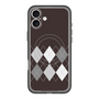 スリムプロテクションプレミアムケース with MagSafe［ Nordic Argyle - Black ］
