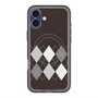 スリムプロテクションプレミアムケース with MagSafe［ Nordic Argyle - Black ］