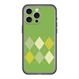 スリムプロテクションプレミアムケース with MagSafe［ Nordic Argyle - Green ］