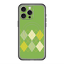 スリムプロテクションプレミアムケース with MagSafe［ Nordic Argyle - Green ］