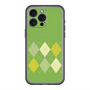 スリムプロテクションプレミアムケース with MagSafe［ Nordic Argyle - Green ］