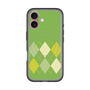 スリムプロテクションプレミアムケース with MagSafe［ Nordic Argyle - Green ］