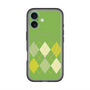 スリムプロテクションプレミアムケース with MagSafe［ Nordic Argyle - Green ］