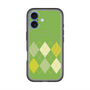 スリムプロテクションプレミアムケース with MagSafe［ Nordic Argyle - Green ］