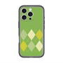 スリムプロテクションプレミアムケース with MagSafe［ Nordic Argyle - Green ］