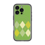 スリムプロテクションプレミアムケース with MagSafe［ Nordic Argyle - Green ］