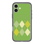 スリムプロテクションプレミアムケース with MagSafe［ Nordic Argyle - Green ］