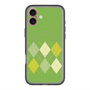 スリムプロテクションプレミアムケース with MagSafe［ Nordic Argyle - Green ］
