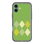 スリムプロテクションプレミアムケース with MagSafe［ Nordic Argyle - Green ］