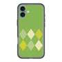 スリムプロテクションプレミアムケース with MagSafe［ Nordic Argyle - Green ］