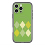 スリムプロテクションプレミアムケース with MagSafe［ Nordic Argyle - Green ］