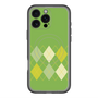 スリムプロテクションプレミアムケース with MagSafe［ Nordic Argyle - Green ］