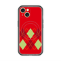 スリムプロテクションプレミアムケース with MagSafe［ Nordic Argyle - Red ］