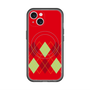 スリムプロテクションプレミアムケース with MagSafe［ Nordic Argyle - Red ］