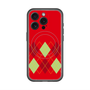 スリムプロテクションプレミアムケース with MagSafe［ Nordic Argyle - Red ］