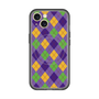 スリムプロテクションプレミアムケース with MagSafe［ Argyle - Purple ］