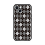 スリムプロテクションプレミアムケース with MagSafe［ Argyle - Black ］