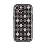 スリムプロテクションプレミアムケース with MagSafe［ Argyle - Black ］