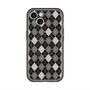 スリムプロテクションプレミアムケース with MagSafe［ Argyle - Black ］