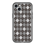 スリムプロテクションプレミアムケース with MagSafe［ Argyle - Black ］