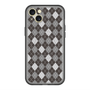 スリムプロテクションプレミアムケース with MagSafe［ Argyle - Black ］