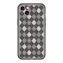 スリムプロテクションプレミアムケース with MagSafe［ Argyle - Black ］