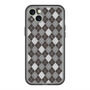 スリムプロテクションプレミアムケース with MagSafe［ Argyle - Black ］