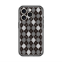 スリムプロテクションプレミアムケース with MagSafe［ Argyle - Black ］
