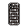 スリムプロテクションプレミアムケース with MagSafe［ Argyle - Black ］