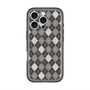 スリムプロテクションプレミアムケース with MagSafe［ Argyle - Black ］
