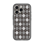 スリムプロテクションプレミアムケース with MagSafe［ Argyle - Black ］