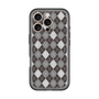スリムプロテクションプレミアムケース with MagSafe［ Argyle - Black ］
