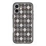 スリムプロテクションプレミアムケース with MagSafe［ Argyle - Black ］