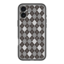 スリムプロテクションプレミアムケース with MagSafe［ Argyle - Black ］