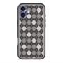 スリムプロテクションプレミアムケース with MagSafe［ Argyle - Black ］
