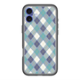 スリムプロテクションプレミアムケース with MagSafe［ Argyle - Blue ］