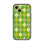 スリムプロテクションプレミアムケース with MagSafe［ Argyle - Green ］