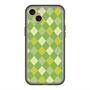 スリムプロテクションプレミアムケース with MagSafe［ Argyle - Green ］