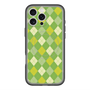 スリムプロテクションプレミアムケース with MagSafe［ Argyle - Green ］