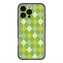 スリムプロテクションプレミアムケース with MagSafe［ Argyle - Green ］