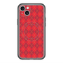 スリムプロテクションプレミアムケース with MagSafe［ Argyle - Red ］