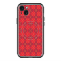 スリムプロテクションプレミアムケース with MagSafe［ Argyle - Red ］