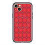 スリムプロテクションプレミアムケース with MagSafe［ Argyle - Red ］