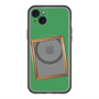 スリムプロテクションプレミアムケース with MagSafe［ Photo Frame - Green ］