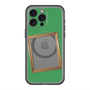 スリムプロテクションプレミアムケース with MagSafe［ Photo Frame - Green ］