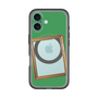 スリムプロテクションプレミアムケース with MagSafe［ Photo Frame - Green ］