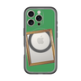 スリムプロテクションプレミアムケース with MagSafe［ Photo Frame - Green ］