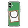 スリムプロテクションプレミアムケース with MagSafe［ Photo Frame - Green ］