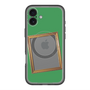 スリムプロテクションプレミアムケース with MagSafe［ Photo Frame - Green ］