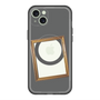 スリムプロテクションプレミアムケース with MagSafe［ Photo Frame - Gray ］